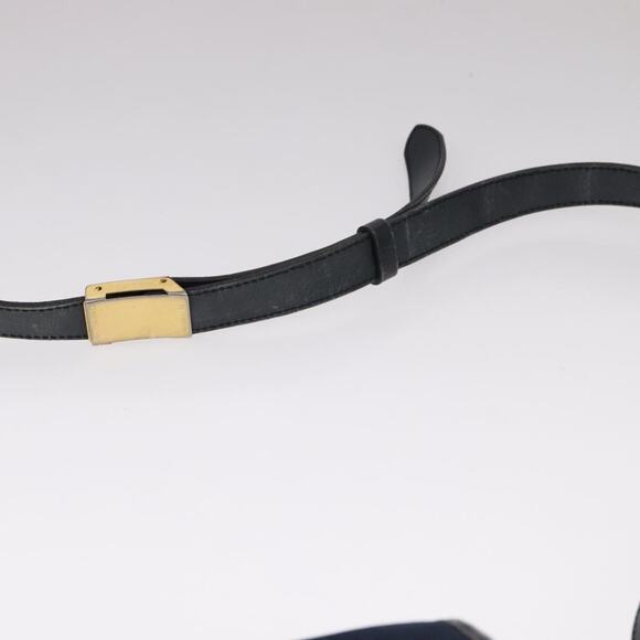 DIOR Trotter Canvas Shoulder Bag Navy - Picture 8 of 12